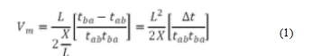 再考虑cos?=X/L，两式相减化简可得