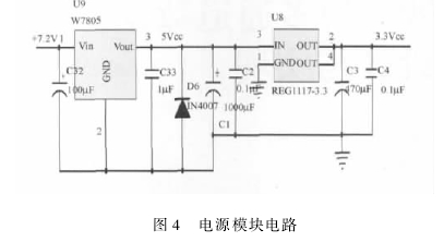 图 4 电源模块电路