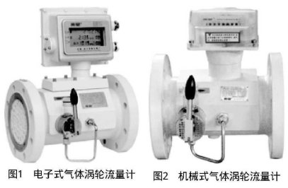 图1电子式气体涡轮流量计图2机械式气体涡轮流量计