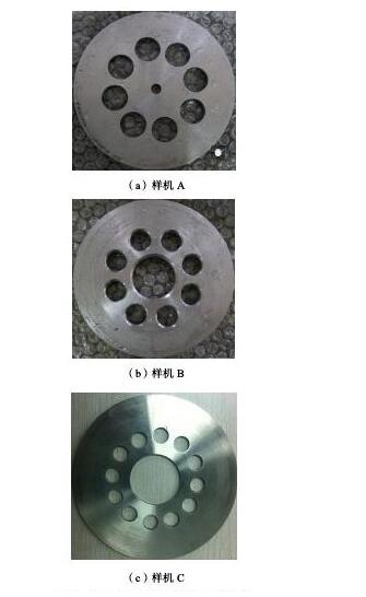 图4 不同结构的多孔孔板实验样机Fig.4 Experimental prototypes of multi-orifice plate with different structures