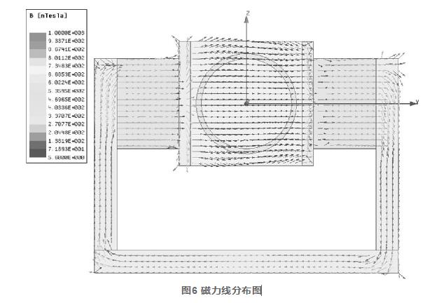 图6 磁力线分布图
