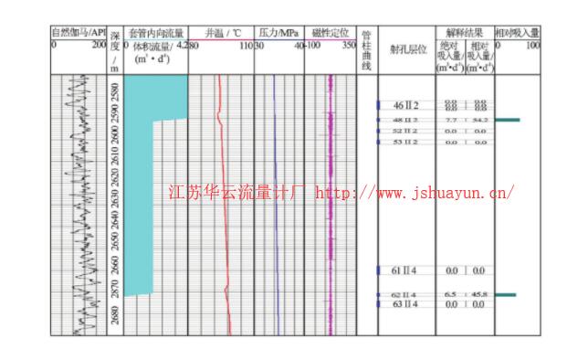 图6 现场井实例解释成果图