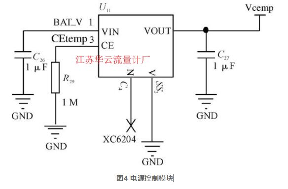 图4 电源控制模块