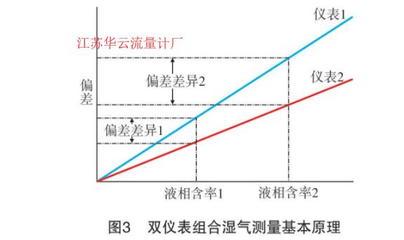 图2 双仪表组合湿气测量基本原理