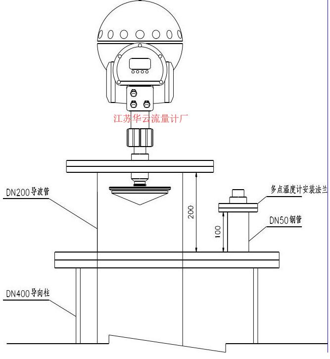 图1 液位计管道安装示意图