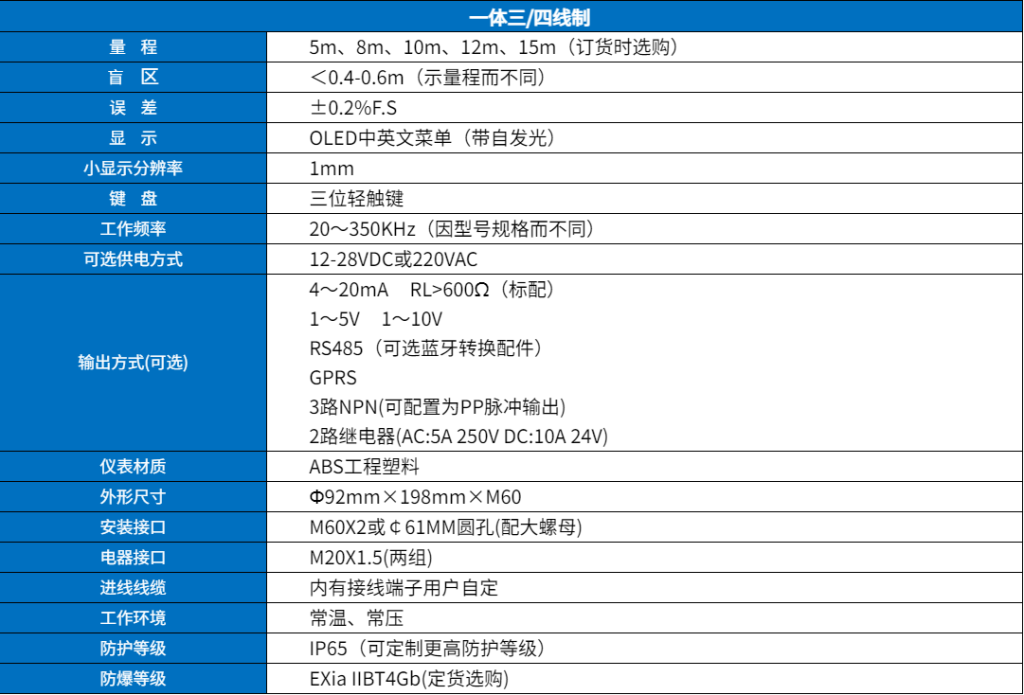 超声波液位差计